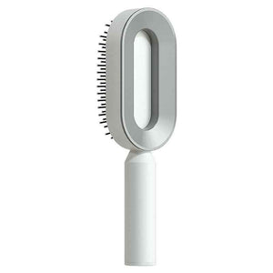 Self-Cleaning Hair Brush For Women One-key Cleaning Hair Loss Airbag Massage Scalp Comb Anti-Static Hairbrush