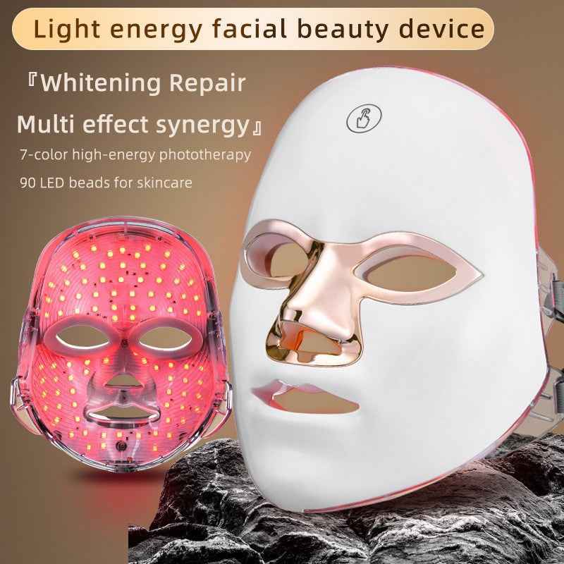Red Light Facial Therapy Device Beauty Lamp Home LED Facial Mask Device