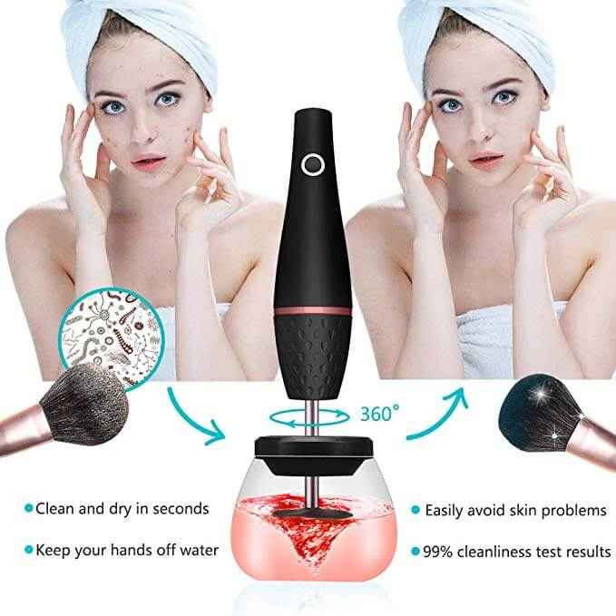Electric Makeup Brush Cleaner