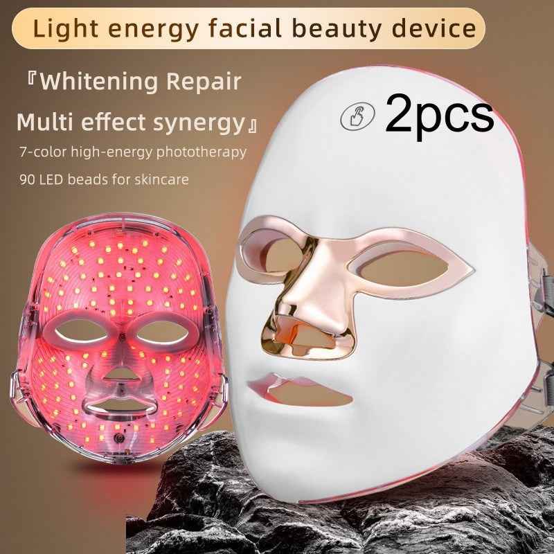Red Light Facial Therapy Device Beauty Lamp Home LED Facial Mask Device