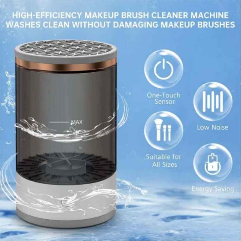 Automatic Makeup Brush Cleaner Rotating Makeup Brush Cleaner USB Portable Electric Cosmetic Makeup Brush Rotary Washing Machine
