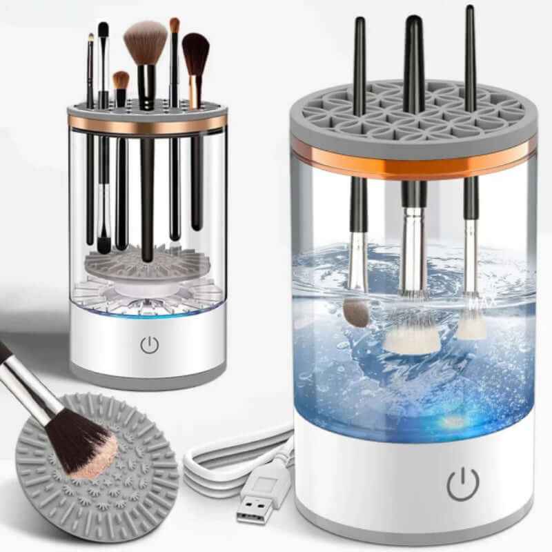 Automatic Makeup Brush Cleaner Rotating Makeup Brush Cleaner USB Portable Electric Cosmetic Makeup Brush Rotary Washing Machine