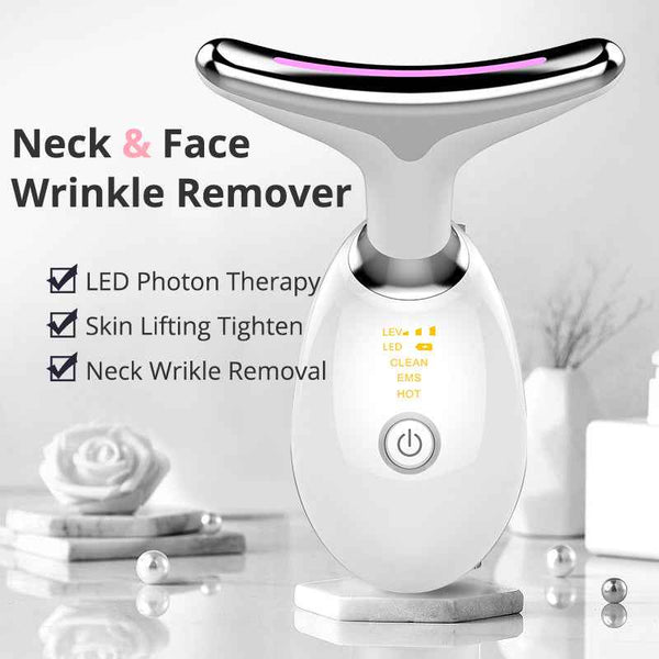 Neck Lifting Anti-Aging Massager  EMS Microcurrent Skin Tightening Device