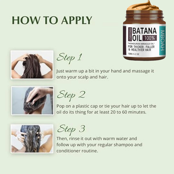 Transform Your Tresses with Pure Batana Oil for Hair – Your Secret to Thick, Healthy Locks