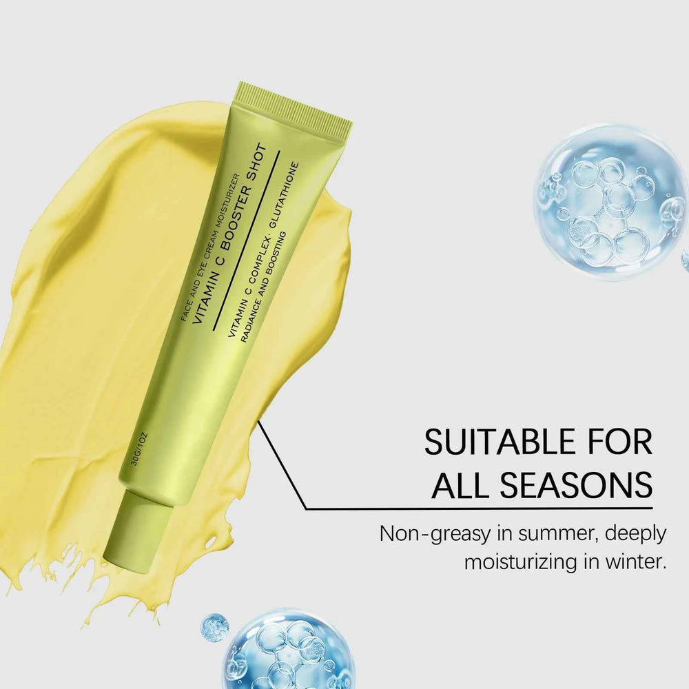 Vitamin C Booster Face Cream With Glutathione And Niacinamide For Moisturiz Care,Improves Fine Lines,Korean Glass Skin Care