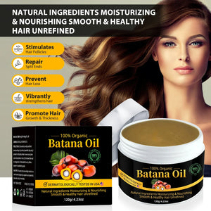 Transform Your Hair Naturally with Batana Oil for Hair Growth & Repair – 120g Essential Oil