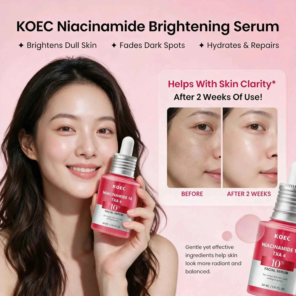 Revitalize Your Skin with Niacinamide Serum for Brightening: 10% Niacinamide + 4% Tranexamic Acid