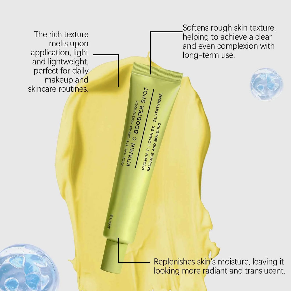 Vitamin C Booster Face Cream With Glutathione And Niacinamide For Moisturiz Care,Improves Fine Lines,Korean Glass Skin Care