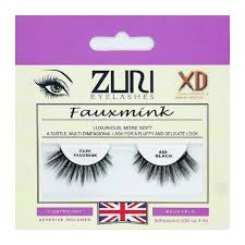 Zuri Eyelashes Zuri Fauxmink Eyelashes 888 Black