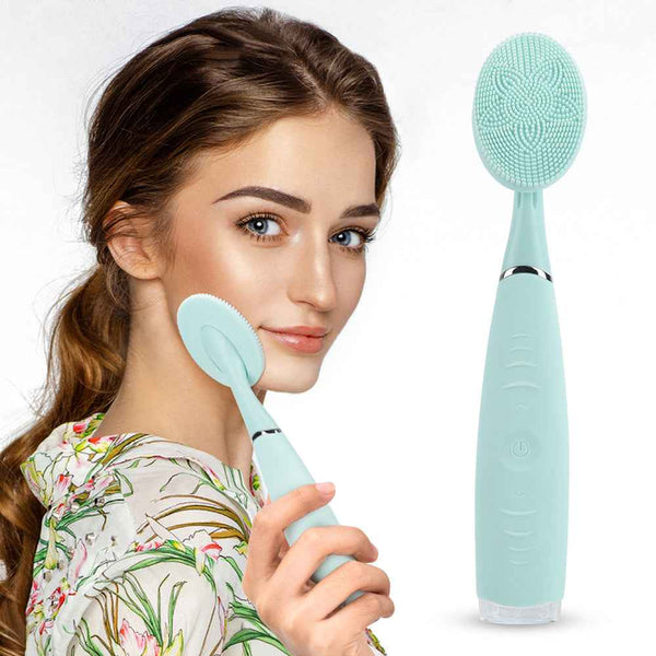 Portable Electric Facial Cleansing Brush - Your Essential Skincare Companion