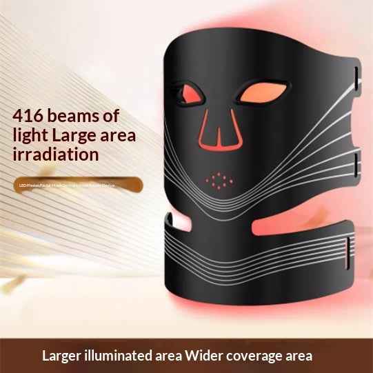 Light Therapy Device LED Photon Mask Device Infrared Light Magnetic Wireless Model