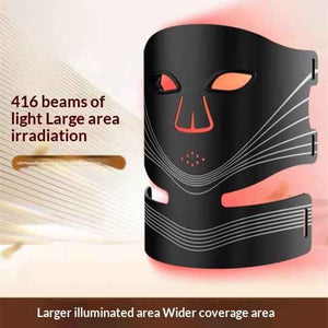 Light Therapy Device LED Photon Mask Device Infrared Light Magnetic Wireless Model