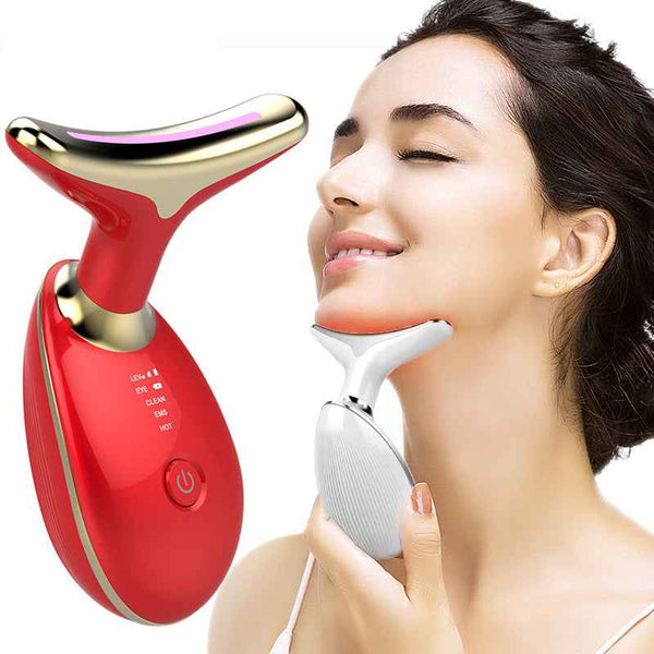 Neck Lifting Anti-Aging Massager  EMS Microcurrent Skin Tightening Device
